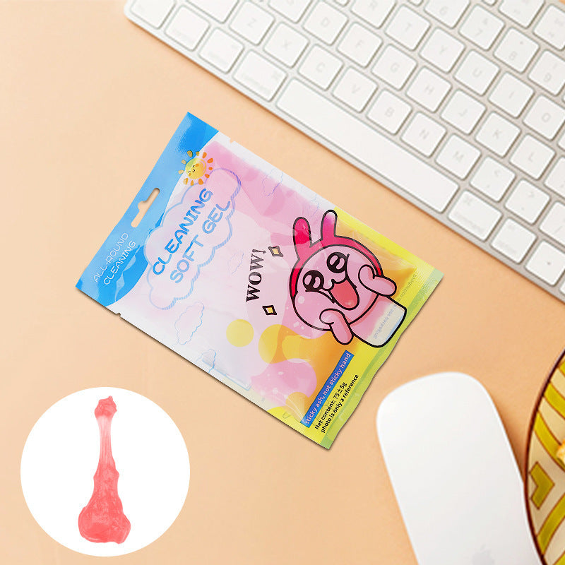 Keyboard & Gap Cleaning Gel — Dust Removal Putty for Desk & Car