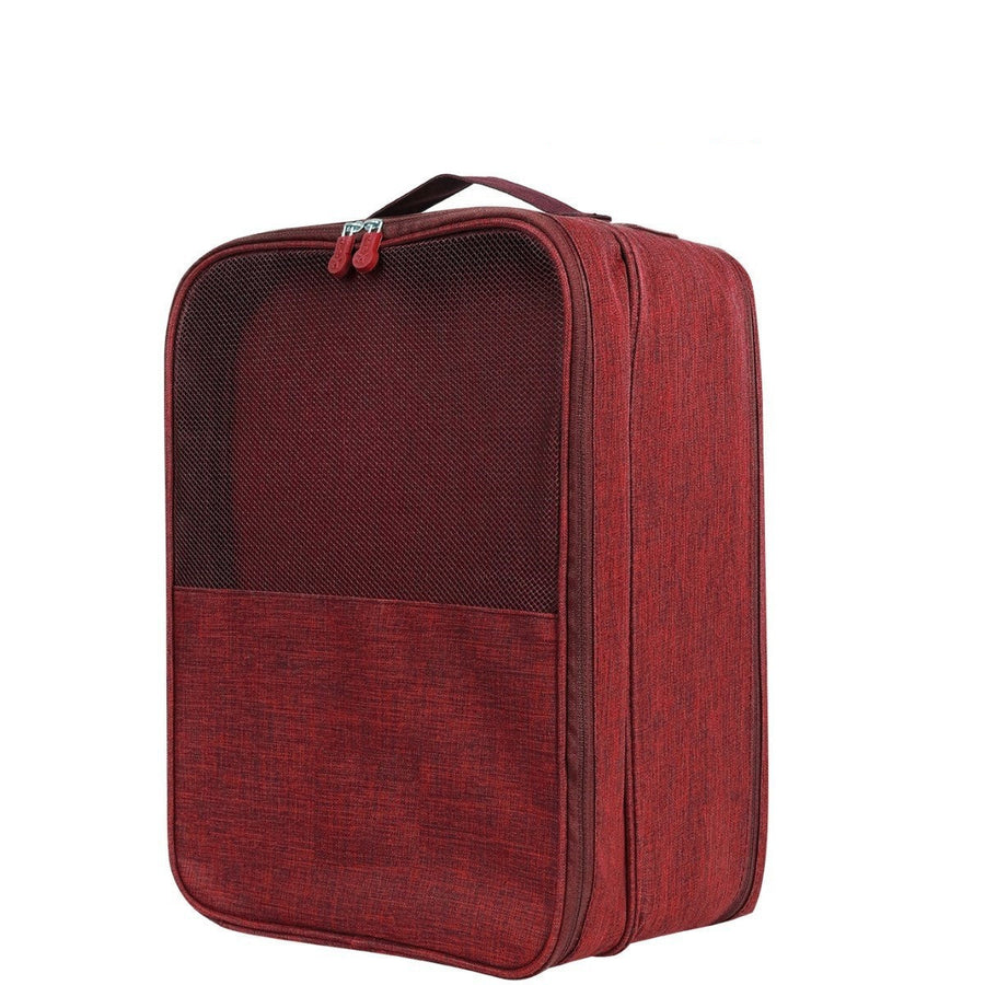 Travel Shoe Organiser — 3-Layer, Multiple Pairs