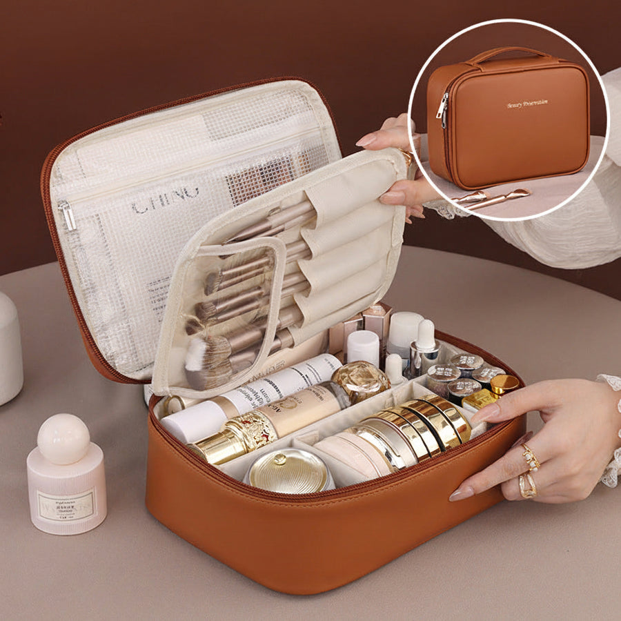 Partitioned Travel Toiletry & Wash Bag