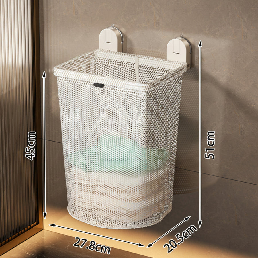 Wall-Mounted Foldable Laundry Basket