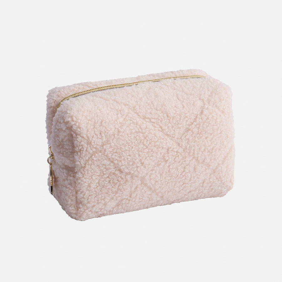 Soft Plush Everyday Cosmetic Pouch