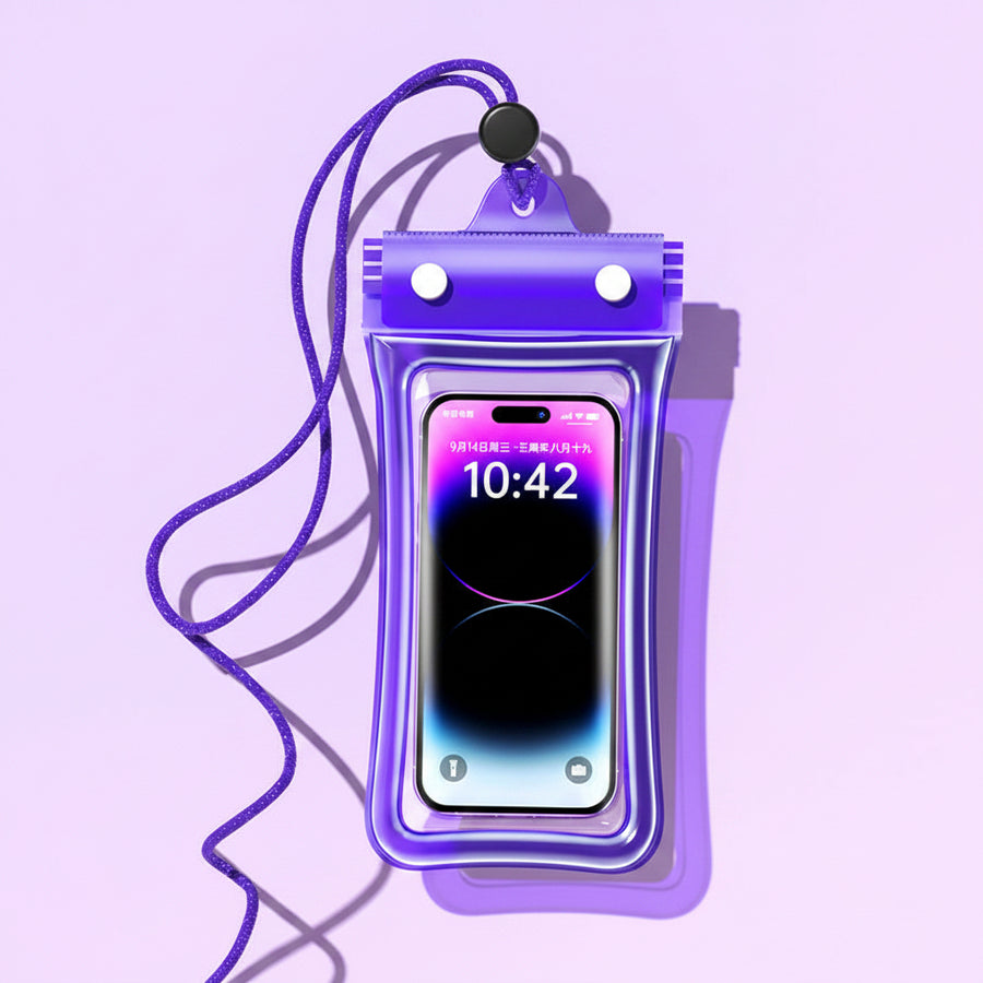 Waterproof Phone Pouch — Touchscreen Airbag Case