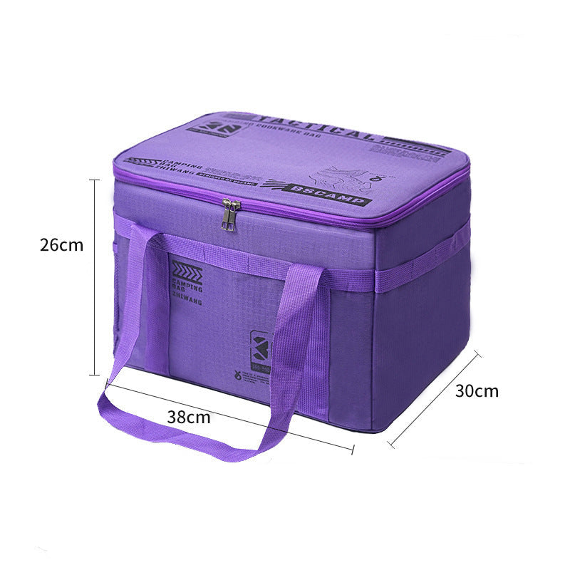 Foldable Outdoor Storage Box — Camping & Picnic Organiser