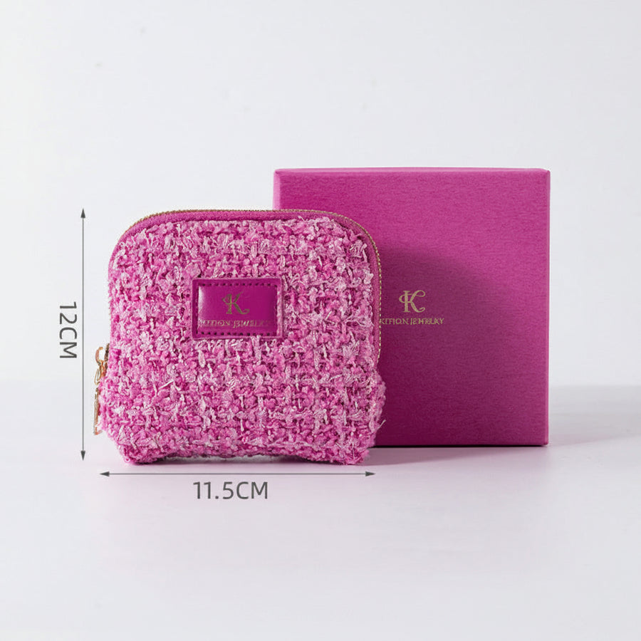 Multi-Use Travel Jewellery & Cosmetics Pouch – Zip Handbag Organiser