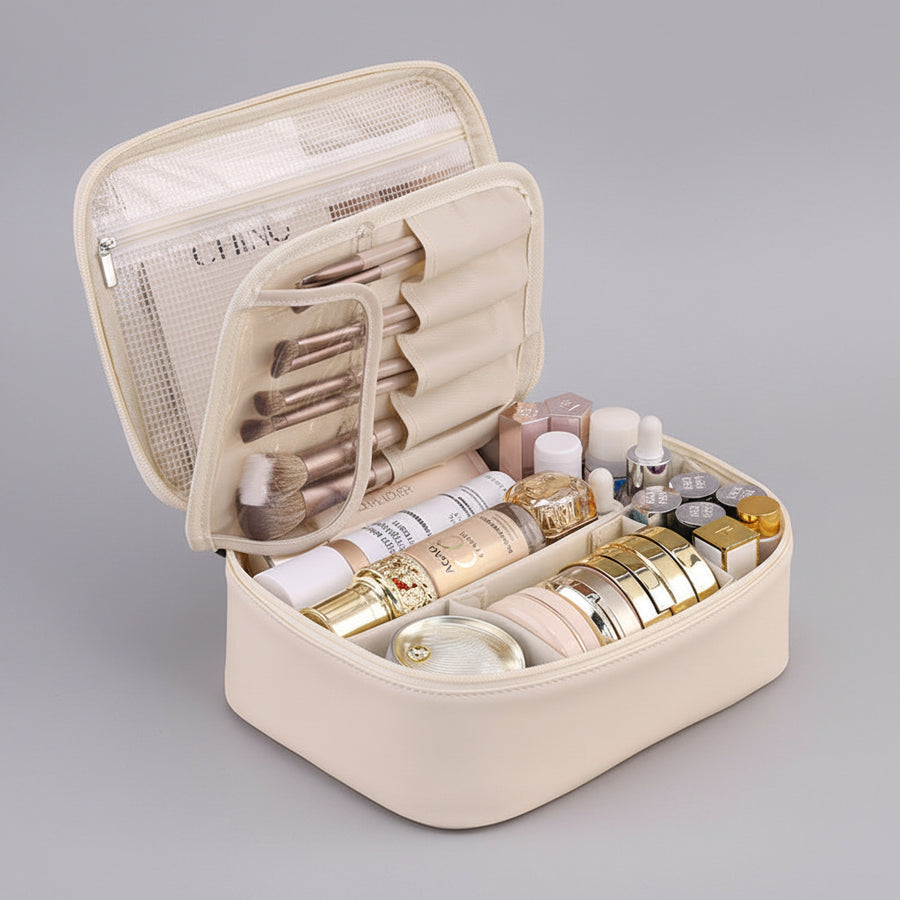 Partitioned Travel Toiletry & Wash Bag