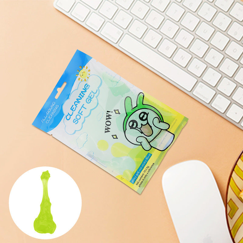 Keyboard & Gap Cleaning Gel — Dust Removal Putty for Desk & Car