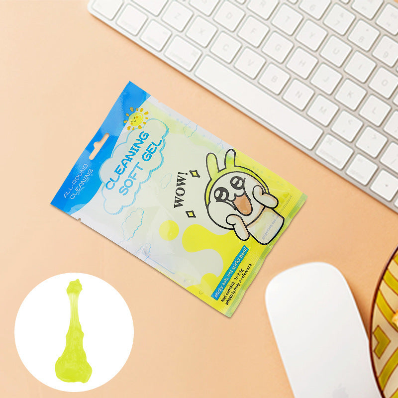 Keyboard & Gap Cleaning Gel — Dust Removal Putty for Desk & Car