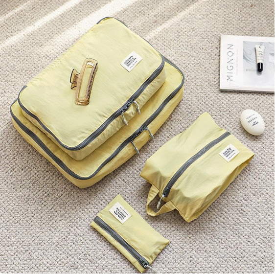 Travel Pouch Set 4Pcs — Coordinated Packing Organisers