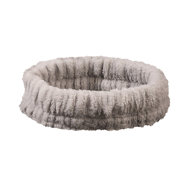 Plush Face Wash Hair Band & Wrist Strap – Absorbent, Quick-Dry Skincare Accessories