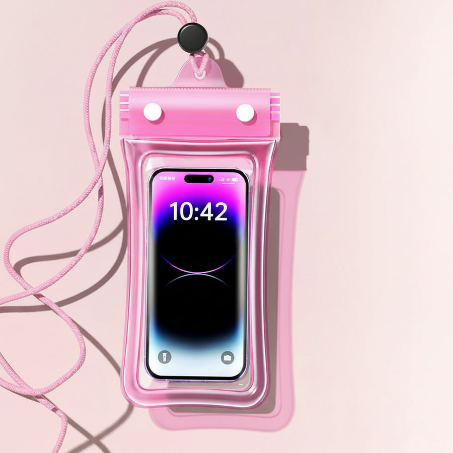 Waterproof Phone Pouch — Touchscreen Airbag Case