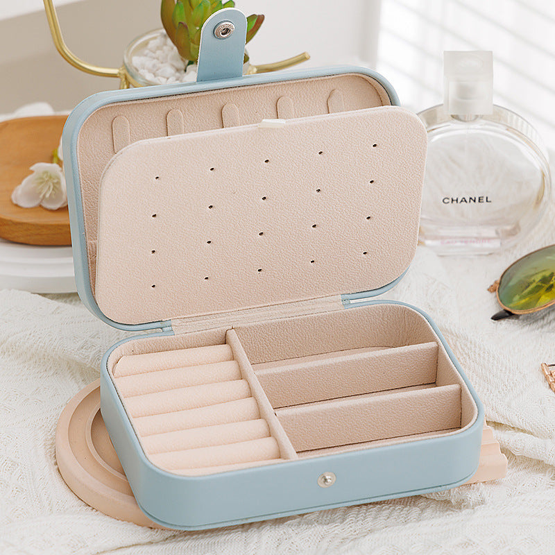 Minimalist Travel Jewellery Box – Bracelet, Ring & Earring Organiser