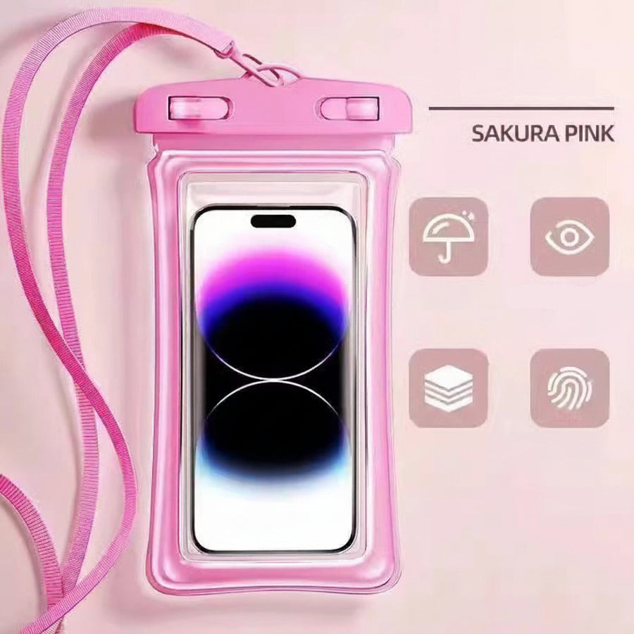 Waterproof Phone Pouch — Touchscreen Airbag Case