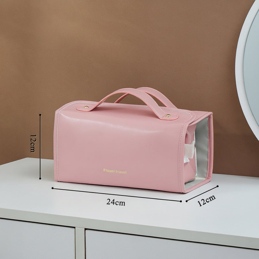 Fold-Out 4-in-1 Travel Toiletry Organiser