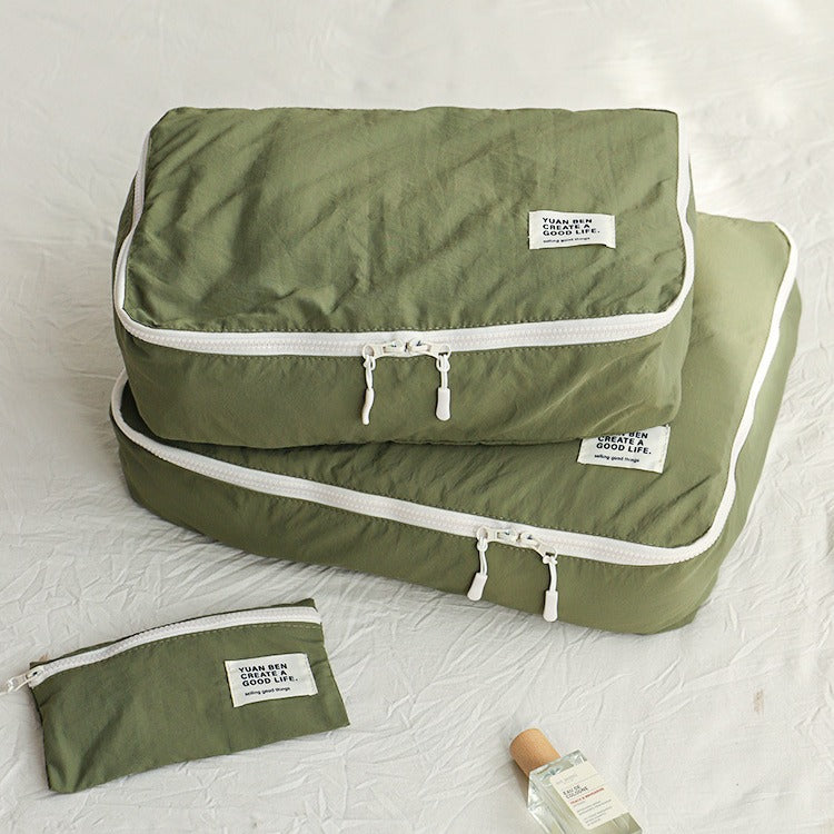 Travel Pouch Set 4Pcs — Coordinated Packing Organisers