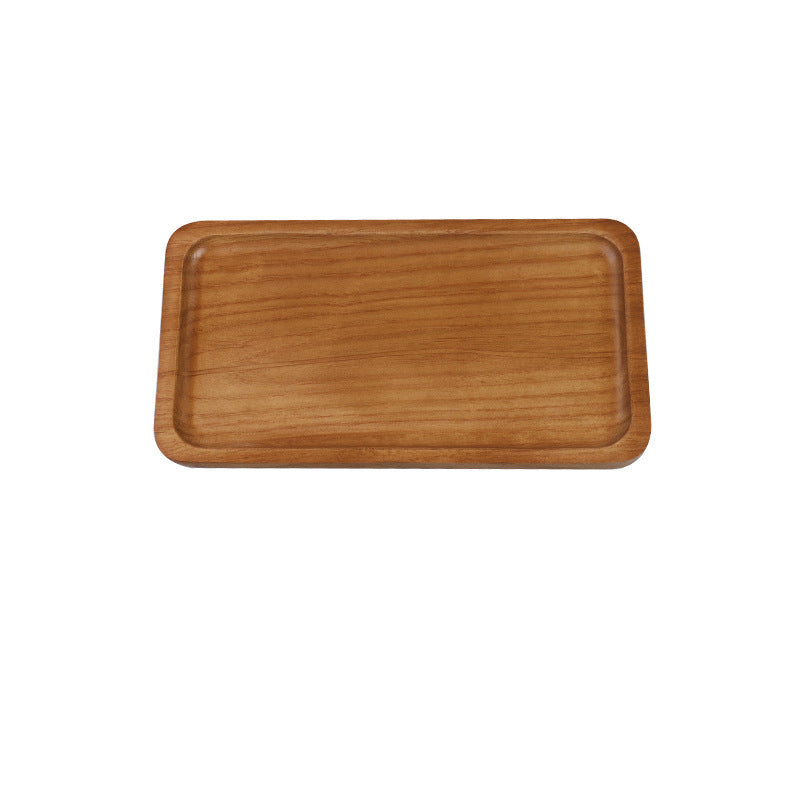 Acacia Wood Tray — Solid Wood Serving & Display Tray for Home & Desk