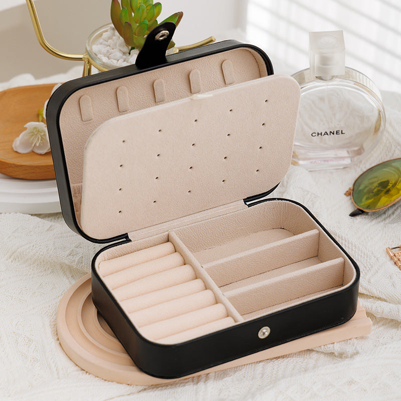 Minimalist Travel Jewellery Box – Bracelet, Ring & Earring Organiser