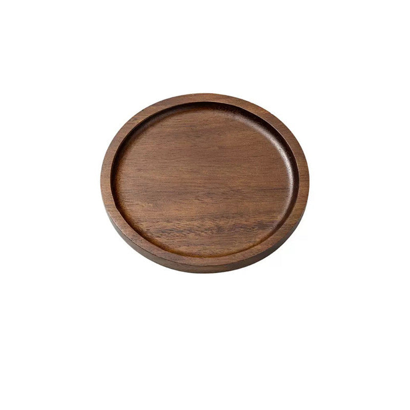 Acacia Wood Tray — Solid Wood Serving & Display Tray for Home & Desk