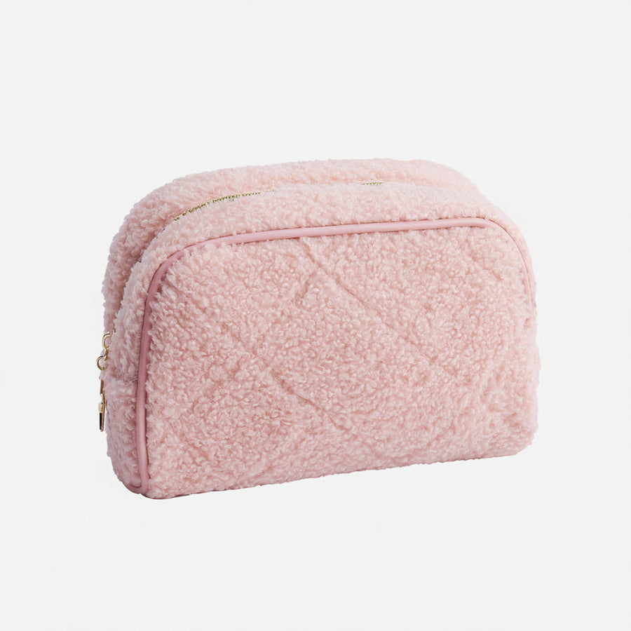 Soft Plush Everyday Cosmetic Pouch
