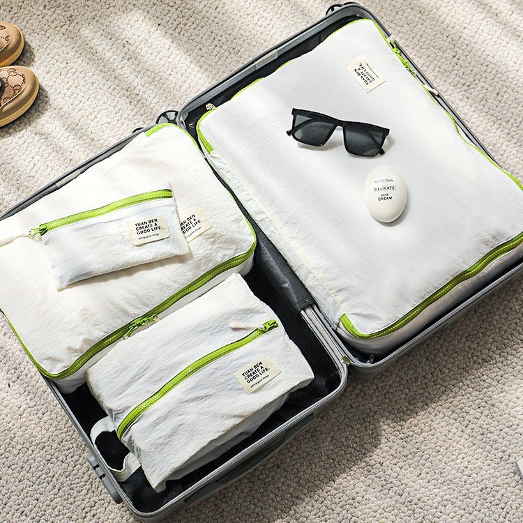 Travel Pouch Set 4Pcs — Coordinated Packing Organisers