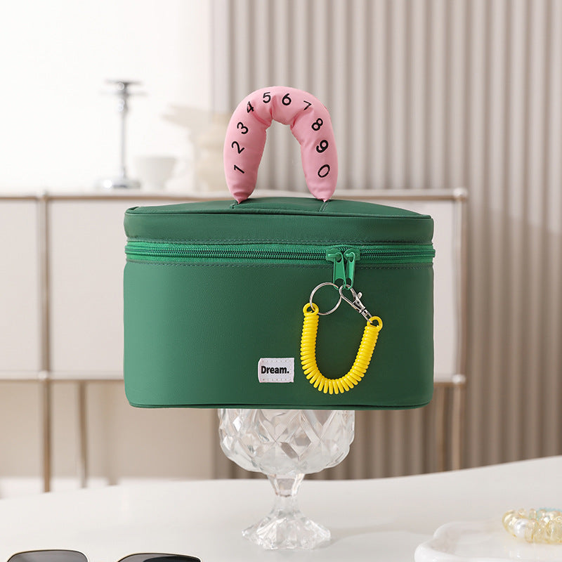 Lightweight House-Shape Toiletry Pouch