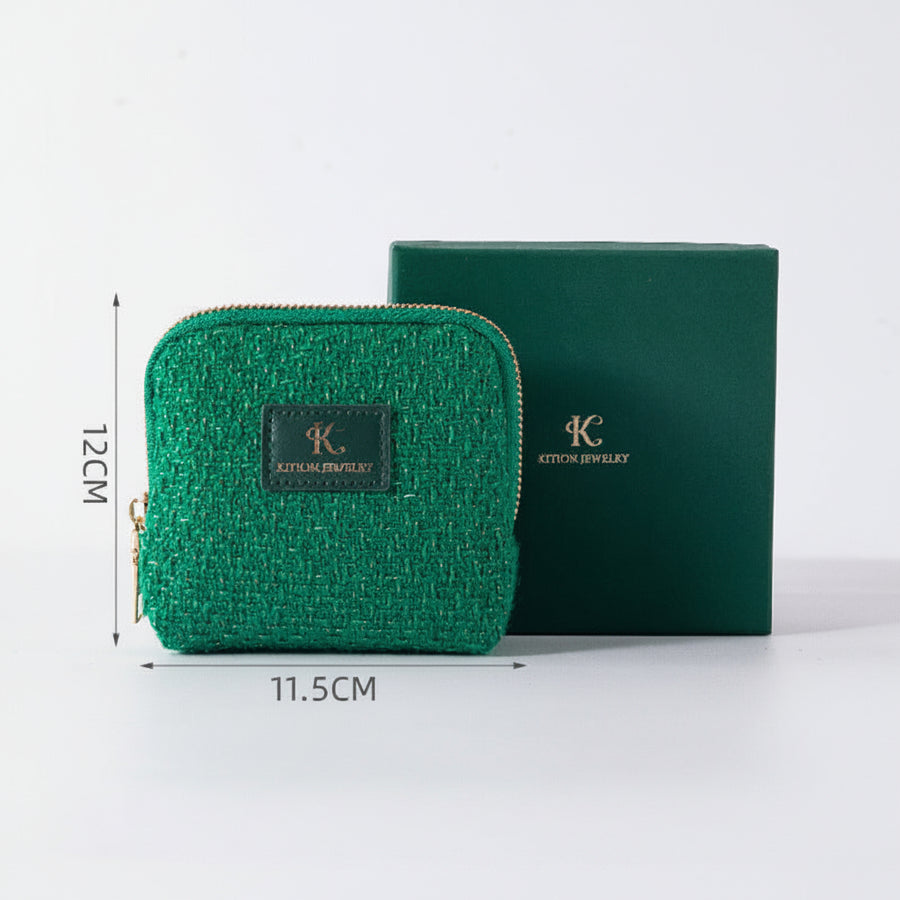 Multi-Use Travel Jewellery & Cosmetics Pouch – Zip Handbag Organiser