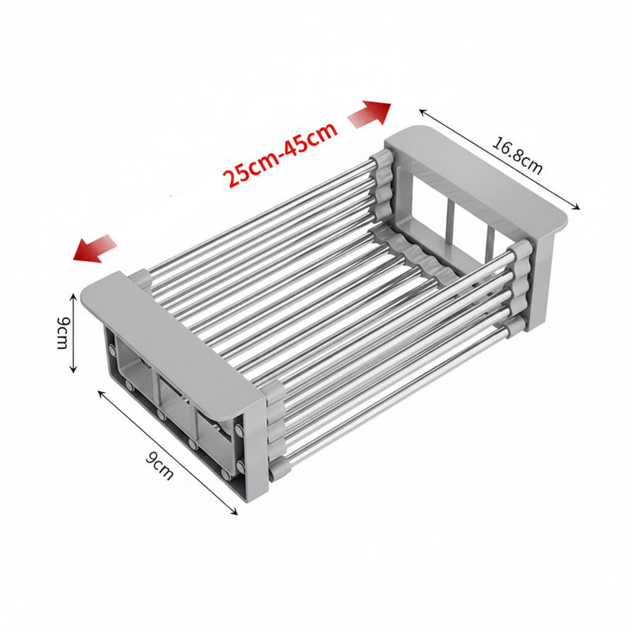 Extendable Sink Draining Basket