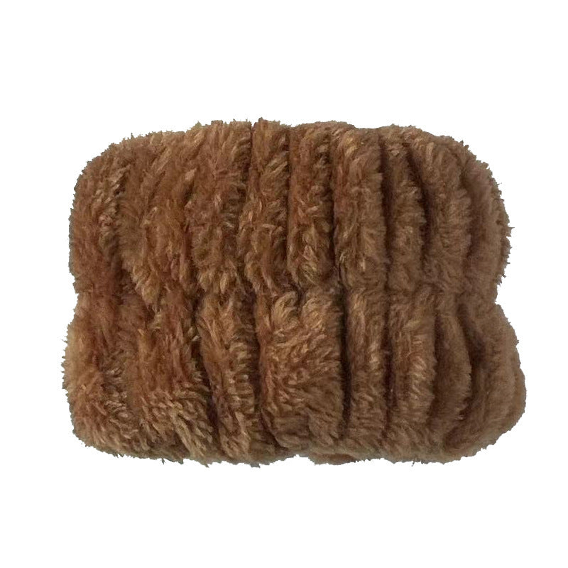 Plush Face Wash Hair Band & Wrist Strap – Absorbent, Quick-Dry Skincare Accessories