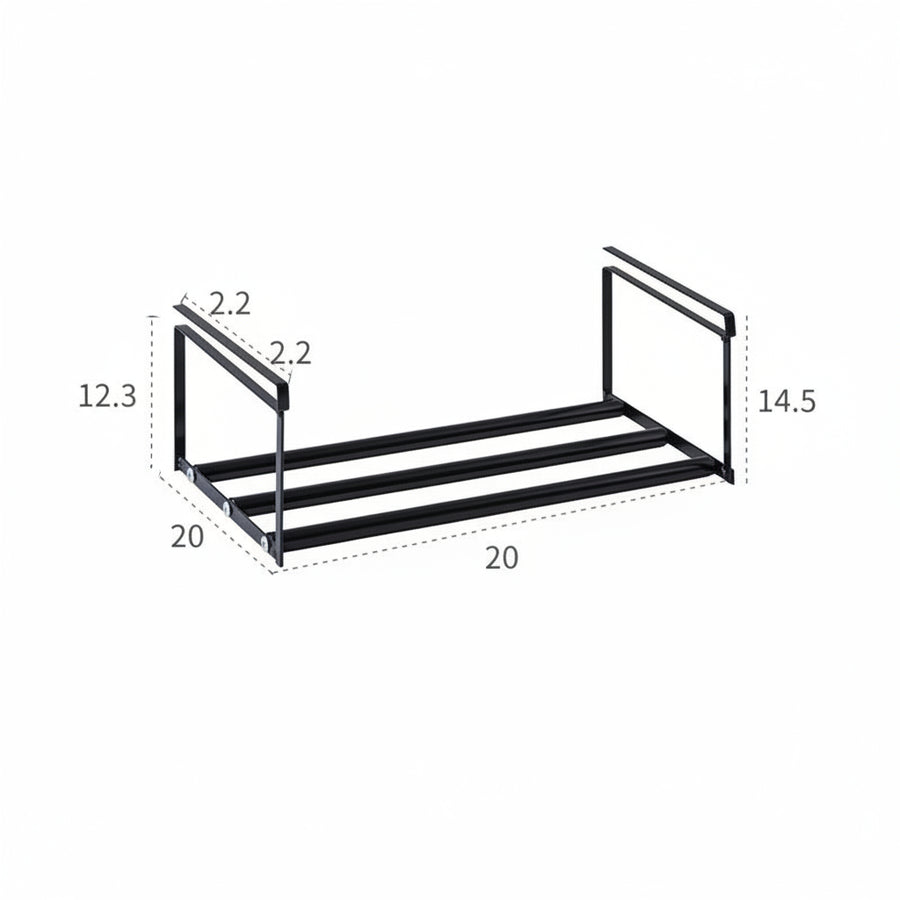 Expandable Layered Shoe Rack