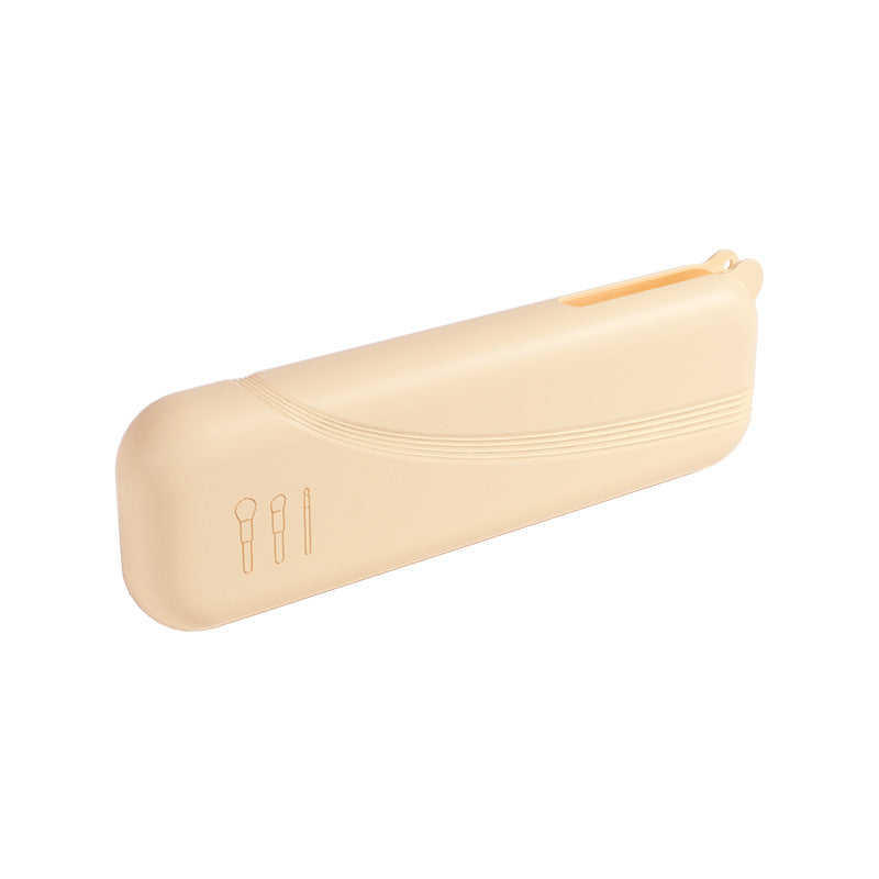 Silicone Makeup Brush Bag – Waterproof, Dustproof, Travel-Ready