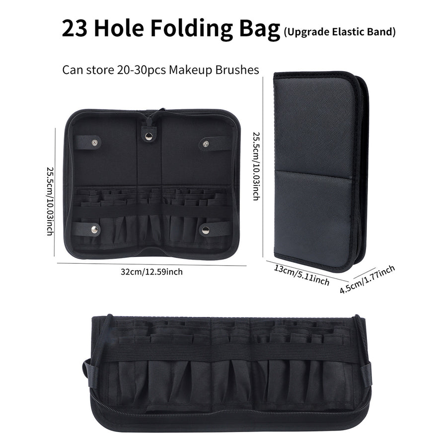 Foldable Makeup Brush Artist Case