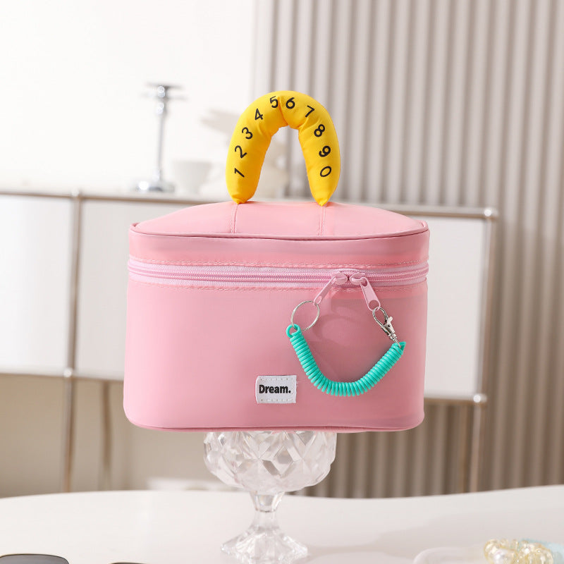 Lightweight House-Shape Toiletry Pouch