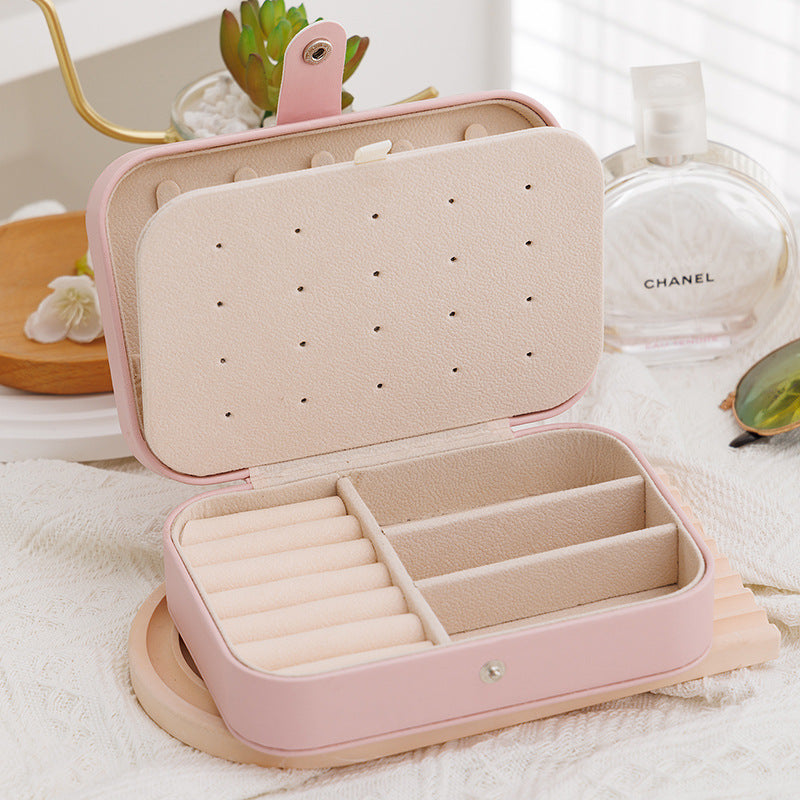 Minimalist Travel Jewellery Box – Bracelet, Ring & Earring Organiser