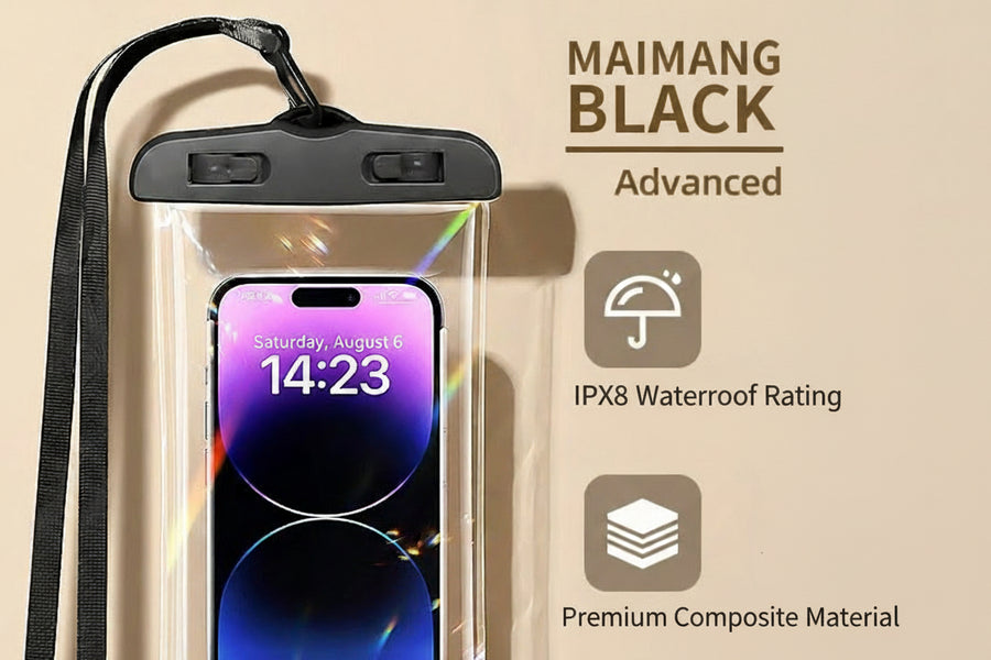 Waterproof Phone Pouch — Touchscreen Airbag Case