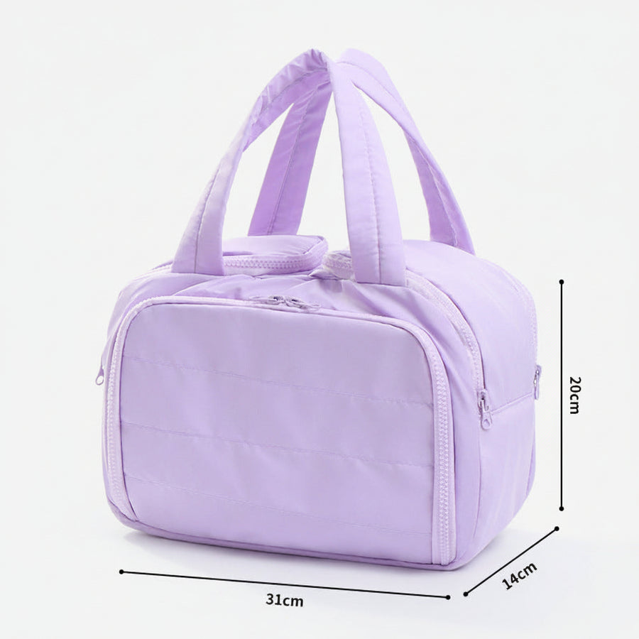Multi-Compartment Travel Makeup & Toiletry Organiser