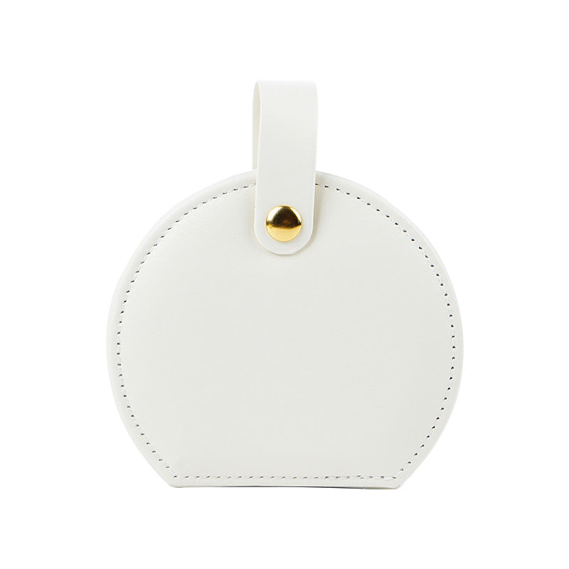 Handbag-Style Travel Jewellery Case – Portable Ring & Earring Organiser