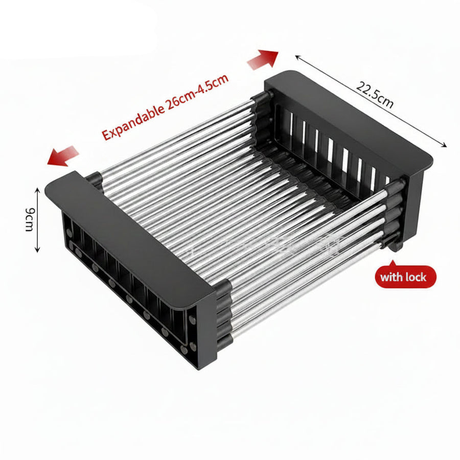 Extendable Sink Draining Basket