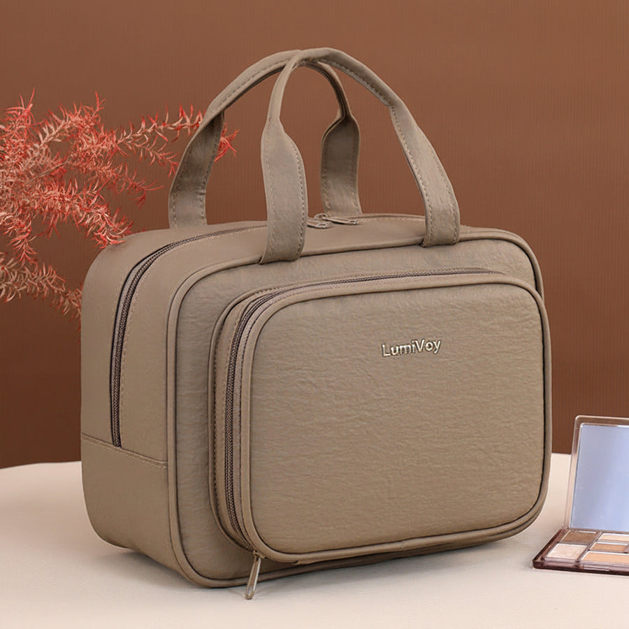 Multi-Layer Travel Makeup & Toiletry Organiser