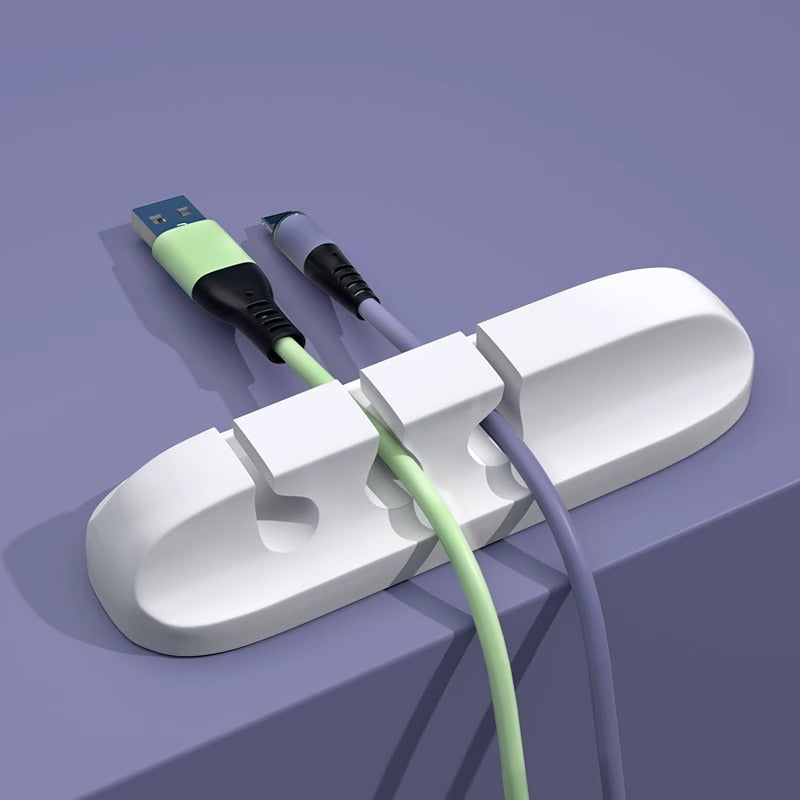 Desk Cable Holder — Keep Charging Cables Within Reach