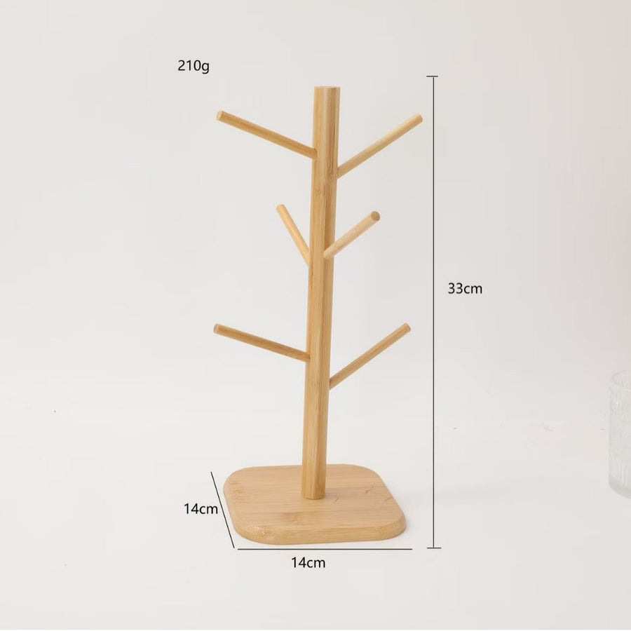 Bamboo Mug & Desk Cup Stand