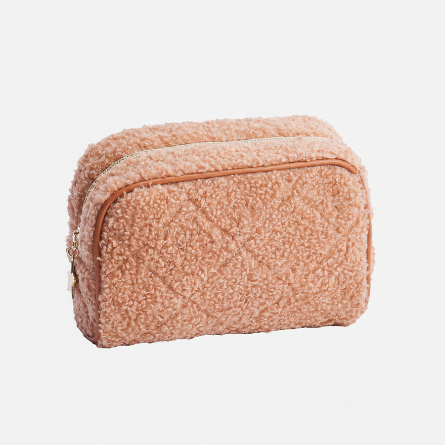 Soft Plush Everyday Cosmetic Pouch