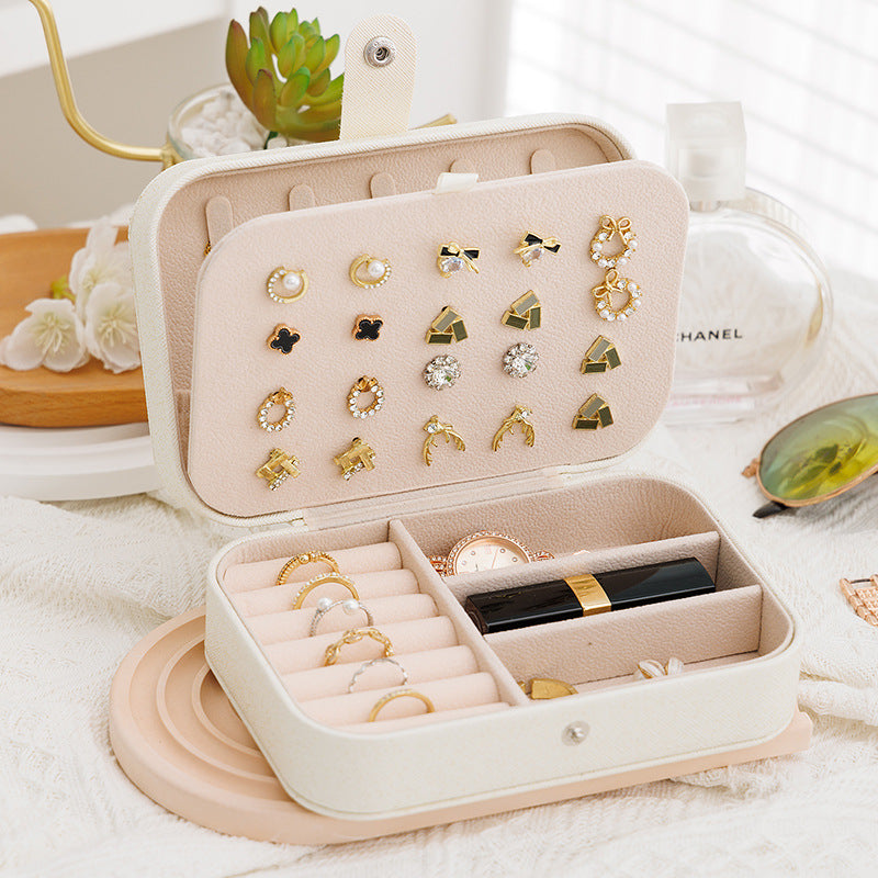 Minimalist Travel Jewellery Box – Bracelet, Ring & Earring Organiser