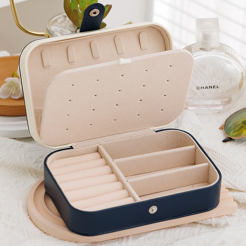 Minimalist Travel Jewellery Box – Bracelet, Ring & Earring Organiser