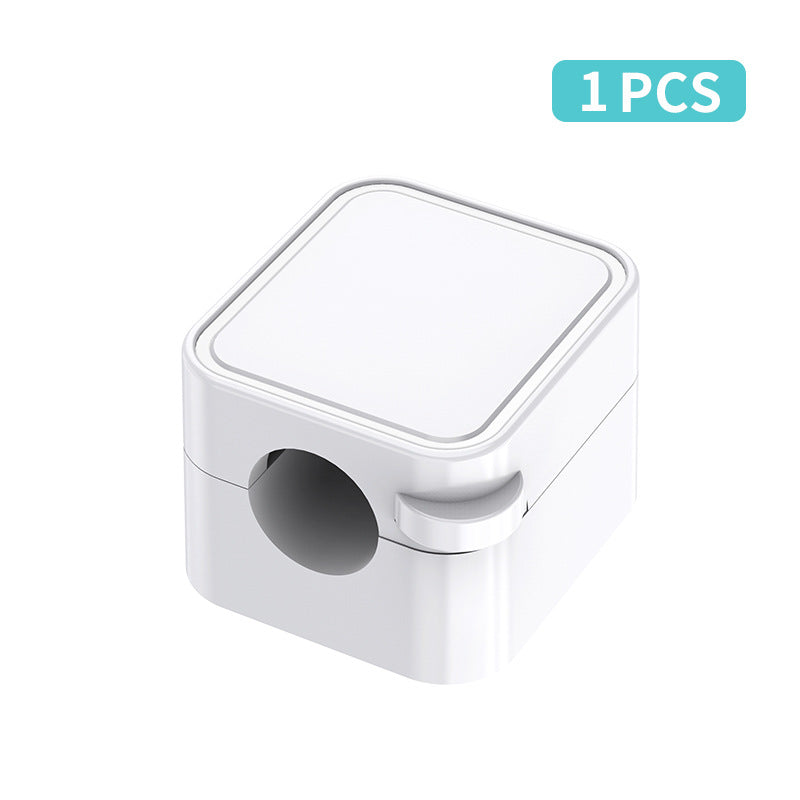 Magnetic Cable Clips — Self-Adhesive Desk Cable Holder & Routing Organiser