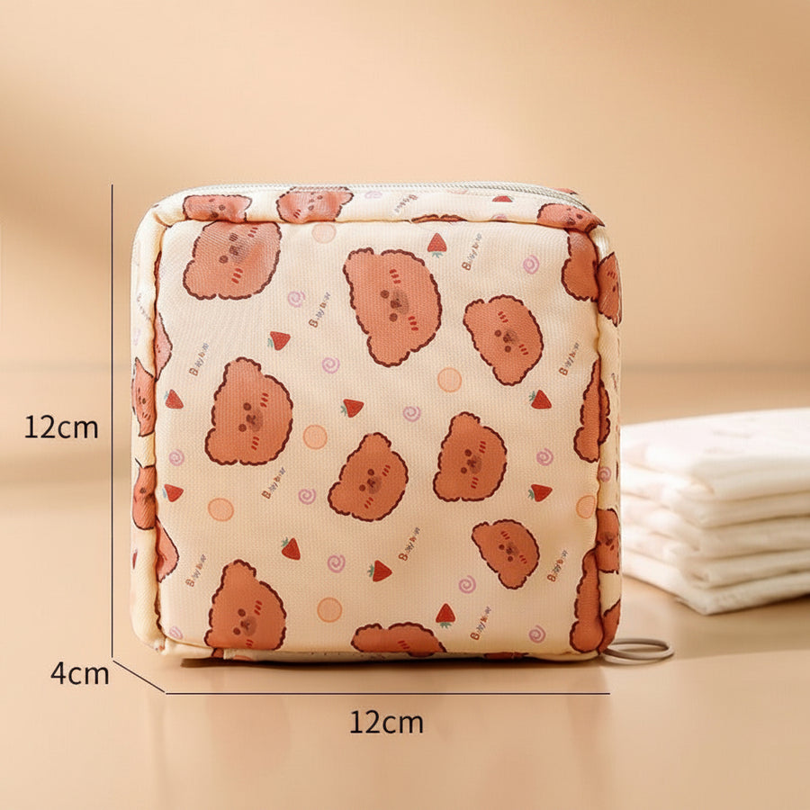 Compact Print Pouch for Daily Essentials