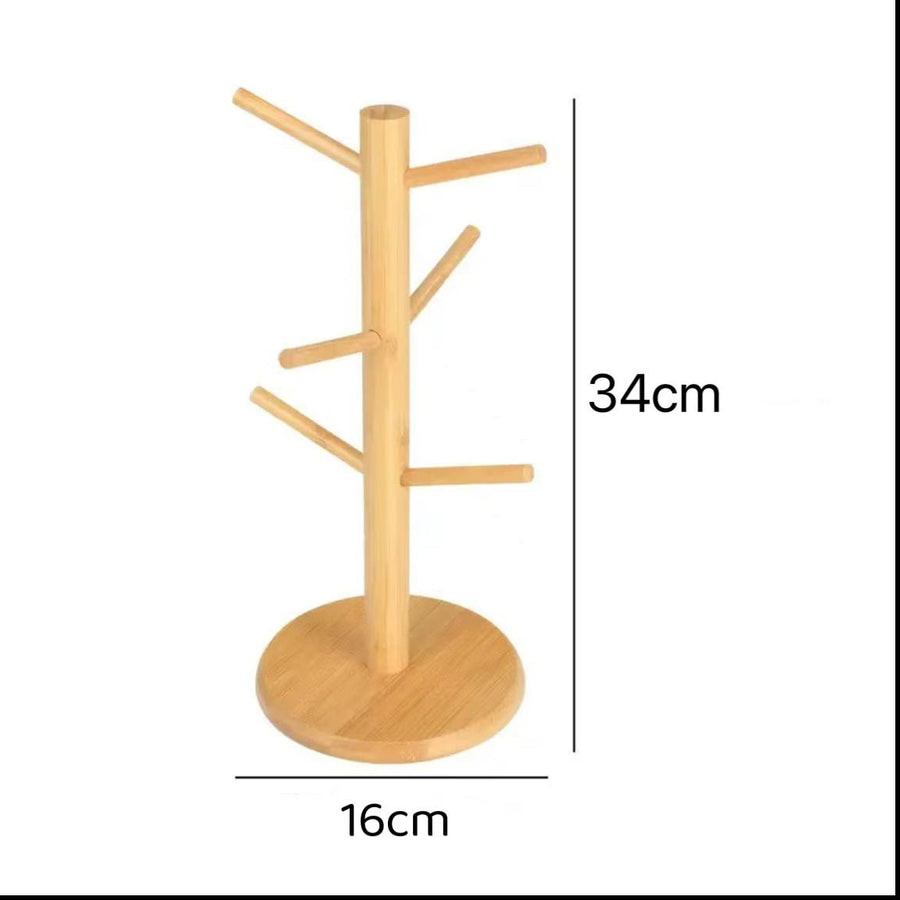 Bamboo Mug & Desk Cup Stand
