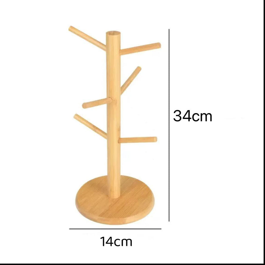 Bamboo Mug & Desk Cup Stand