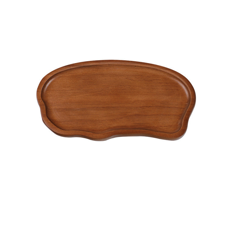 Acacia Wood Tray — Solid Wood Serving & Display Tray for Home & Desk