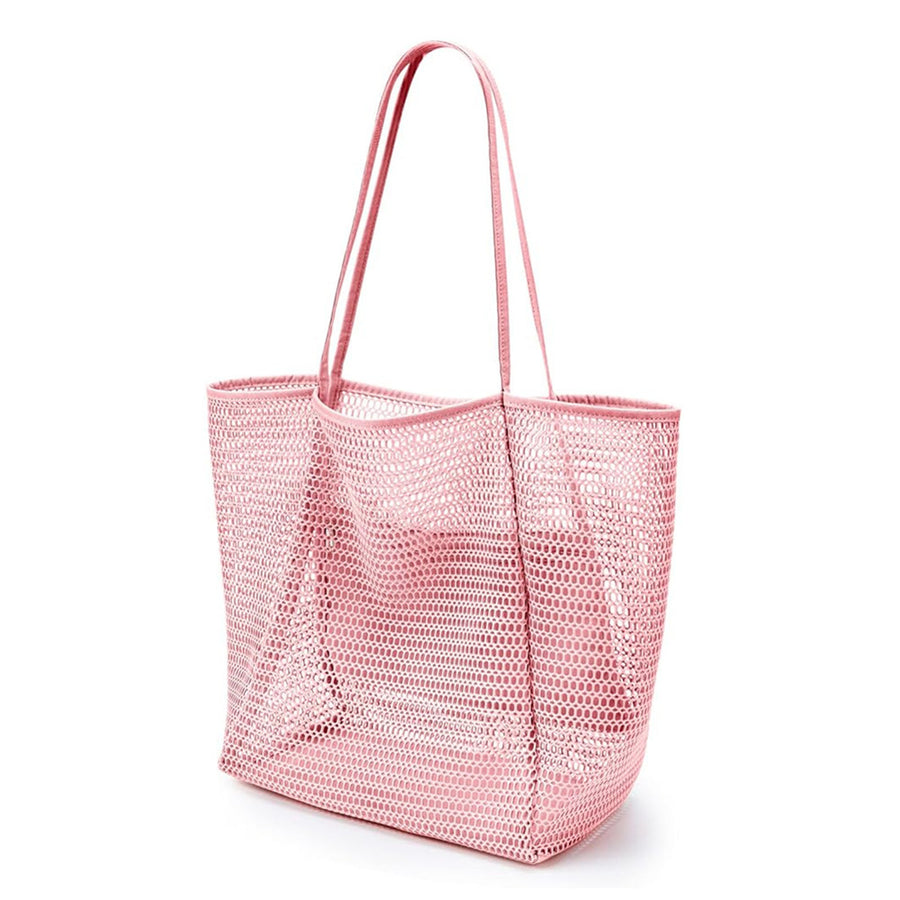 Foldable Mesh Beach Bag — Lightweight Holiday Tote