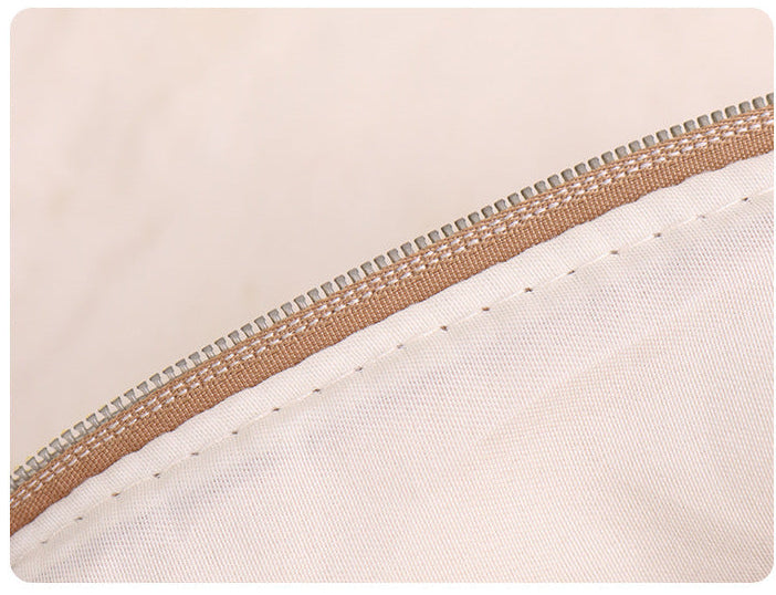 Soft Plush Everyday Cosmetic Pouch