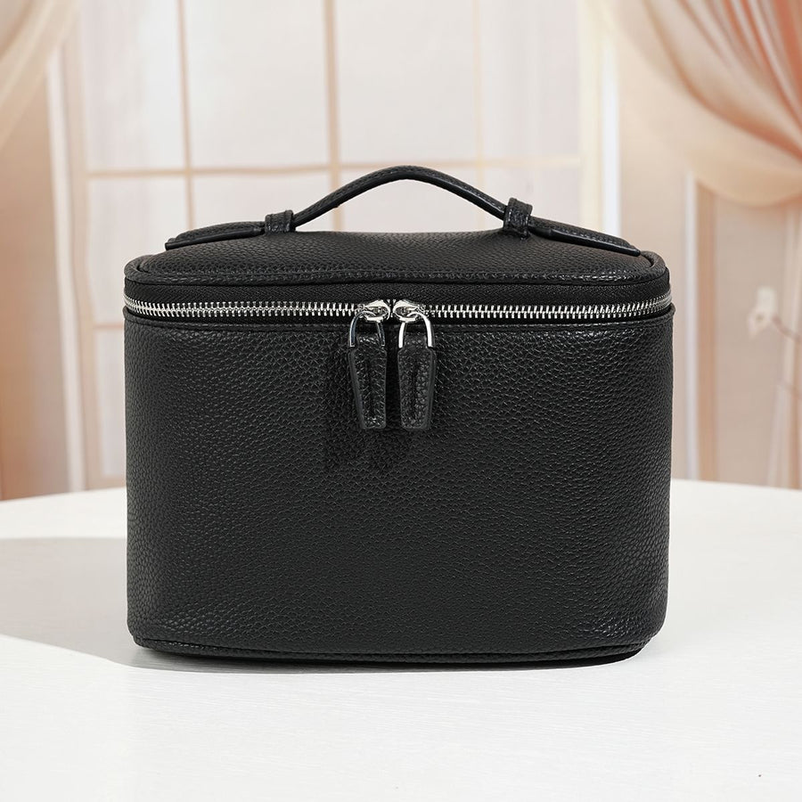 Structured PU Travel Cosmetic Case